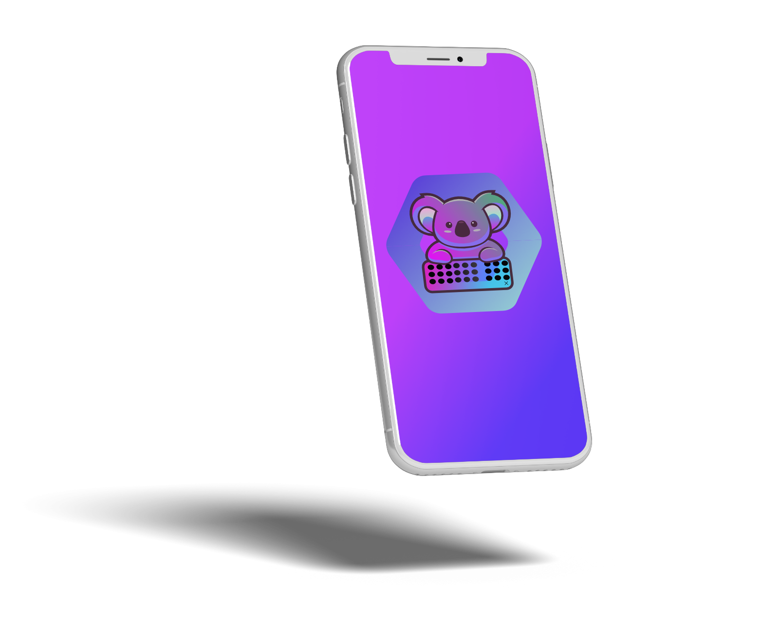 Flying Smartphone Mockup3